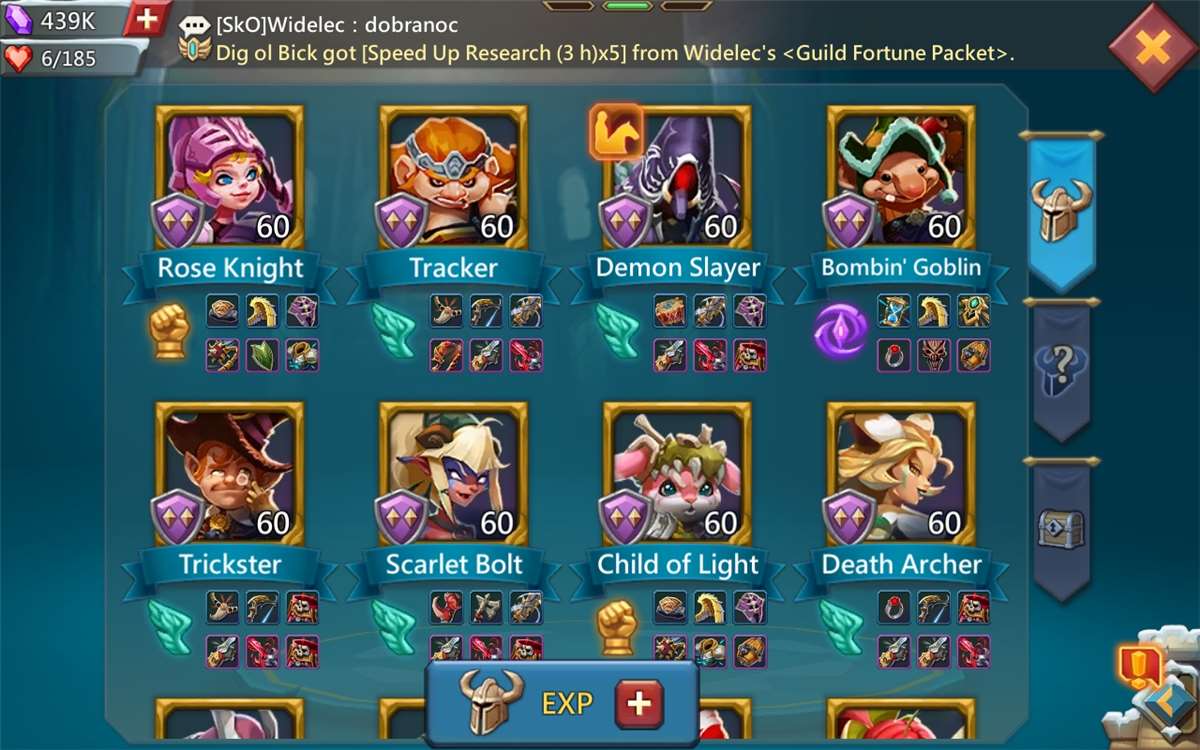 Decent Lords Mobile Account for Sale